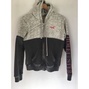 Hollister Color Block Hooded Sweatshirt